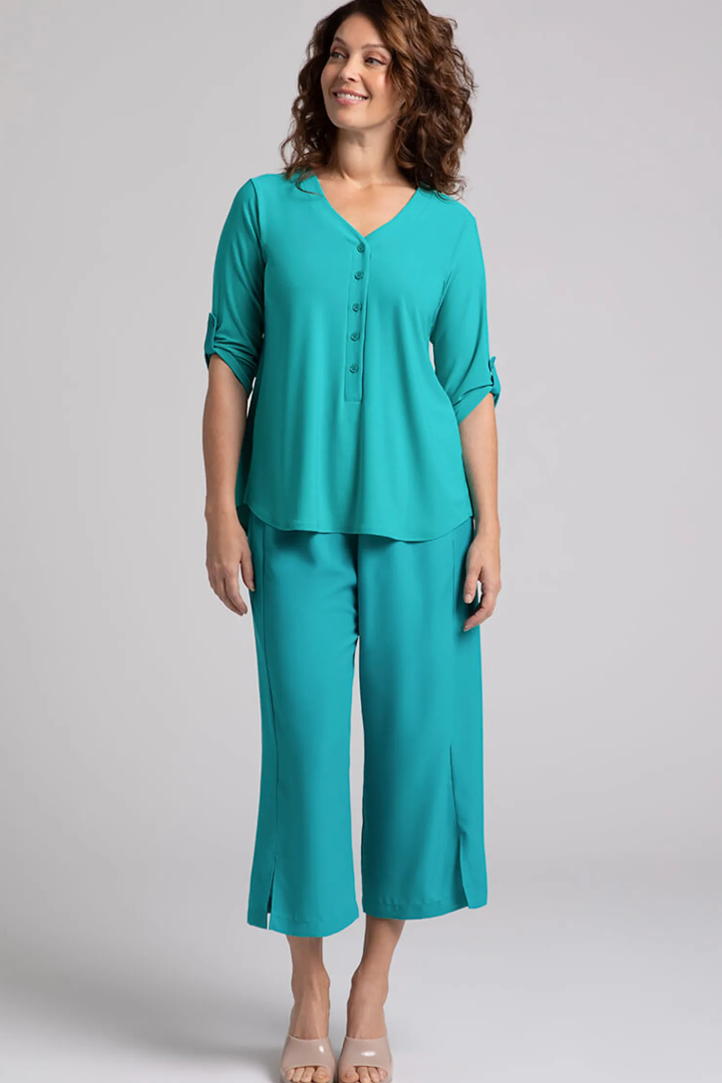 Sympli Tops>Convoy Henley Gem