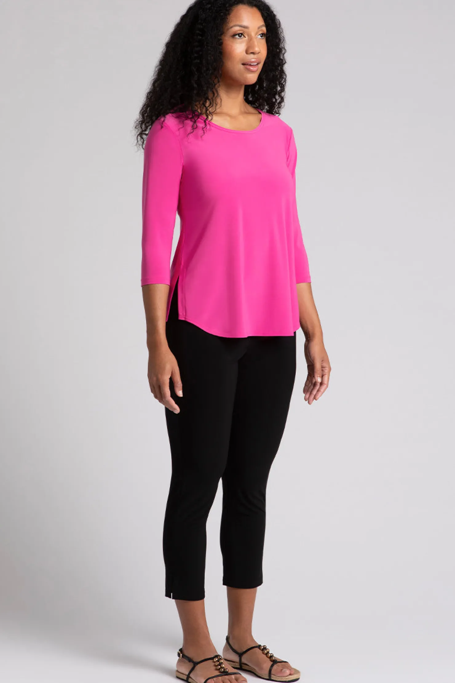 Sympli Tops>Go To Classic T Relax Peony