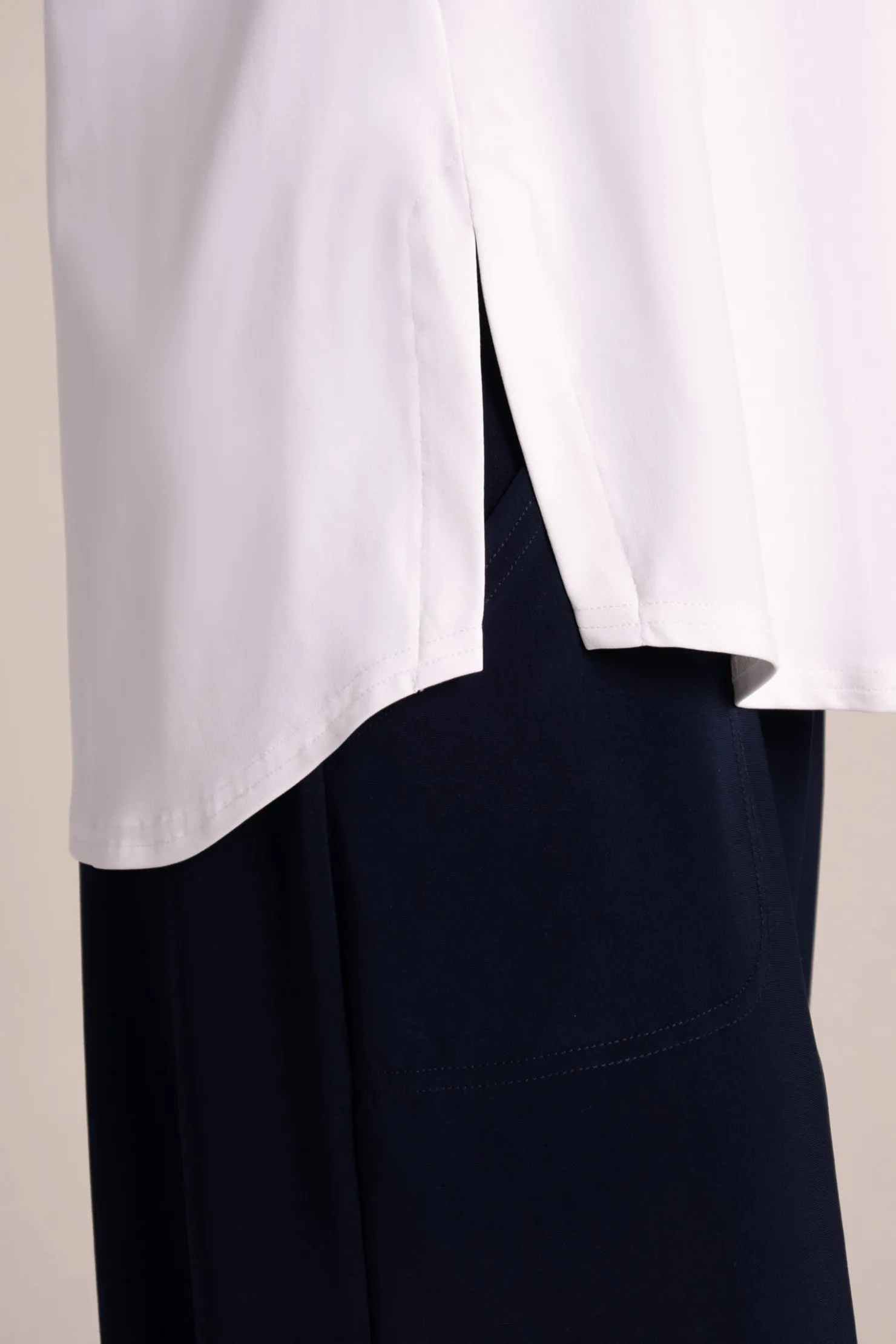 Sympli Tops>Go To Classic T-shirt Relax Short Sleeve White