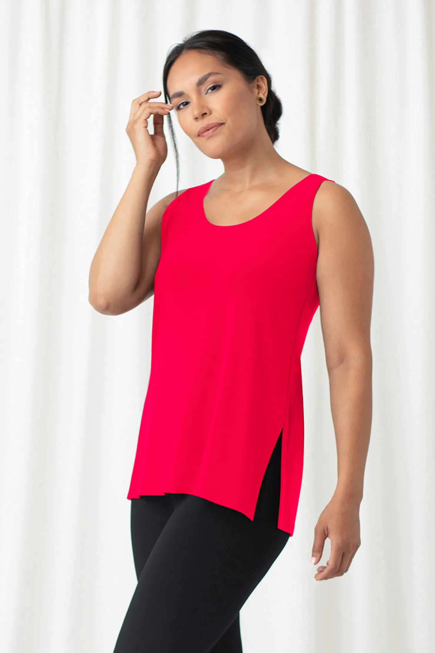 Sympli Tops>Go To Tank Relax Watermelon