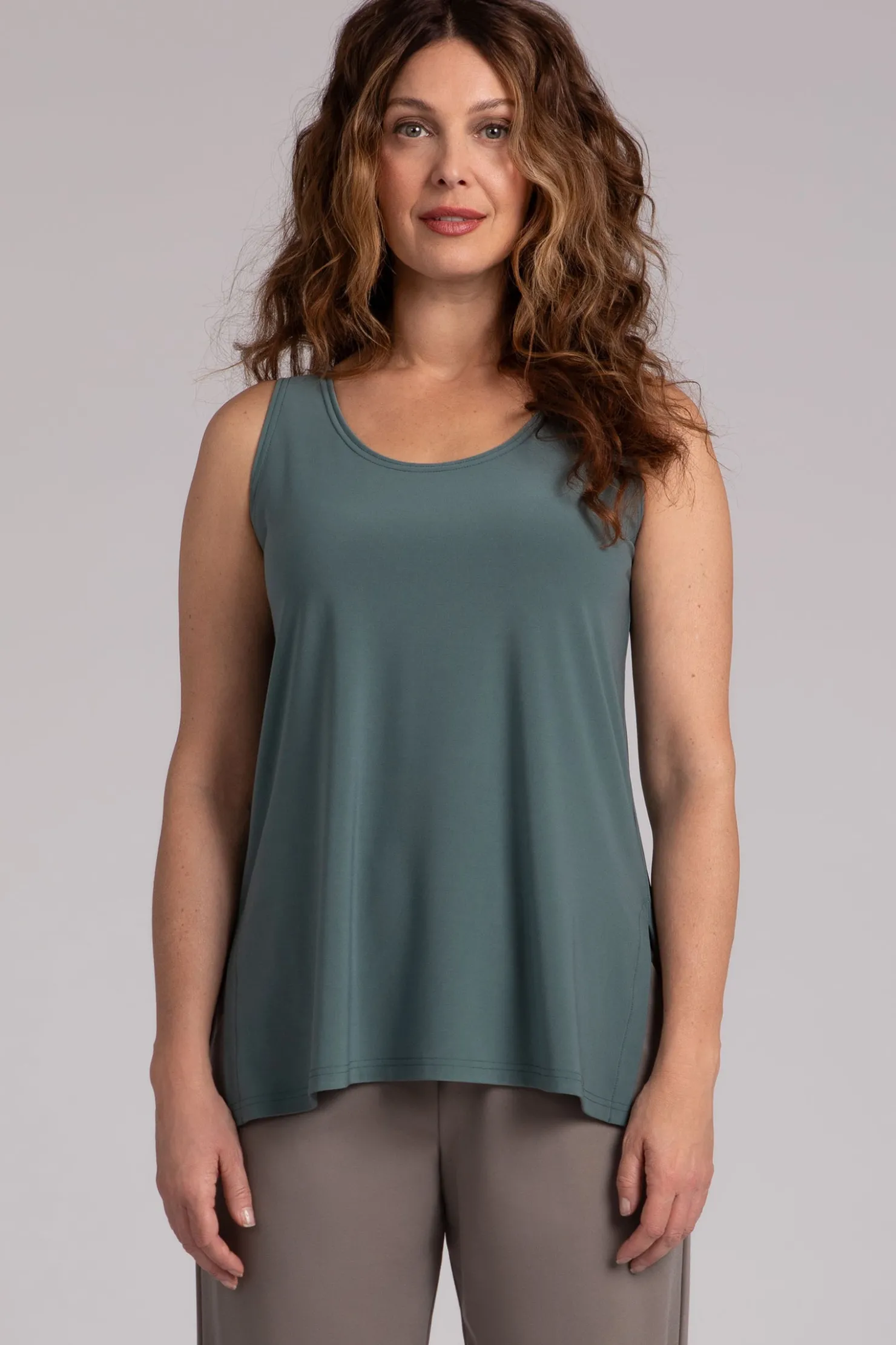 Sympli Tops>Go To Tank Relax Cactus