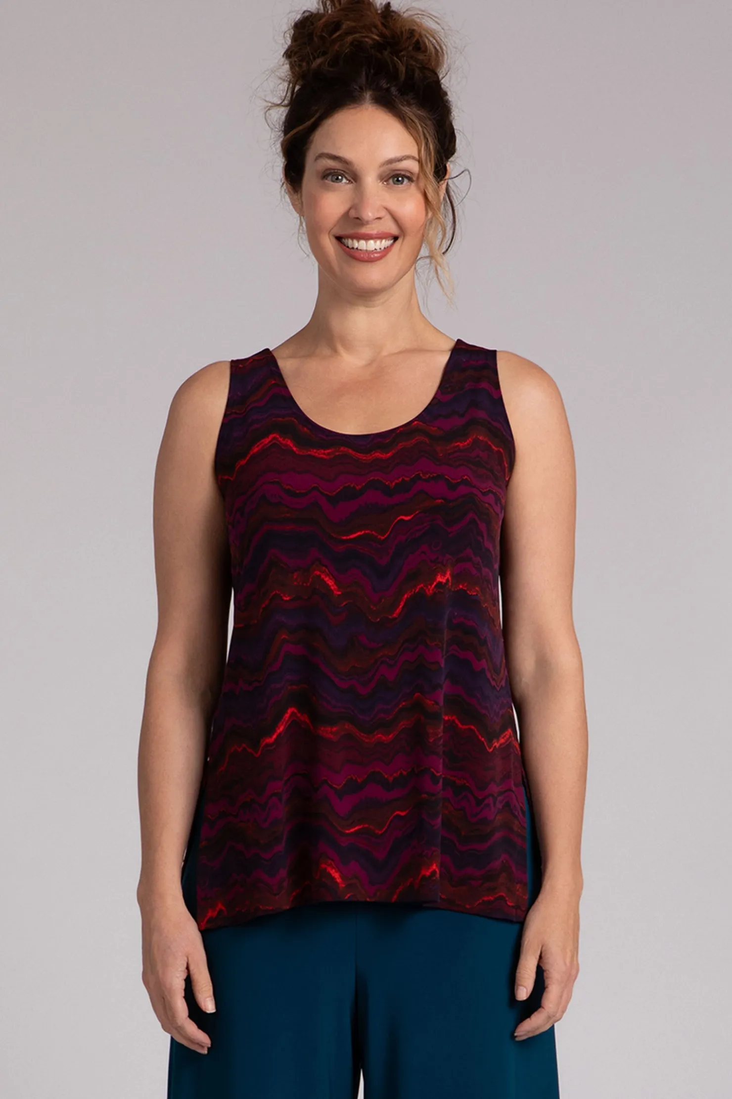 Sympli Tops>Go To Tank Relax Agate