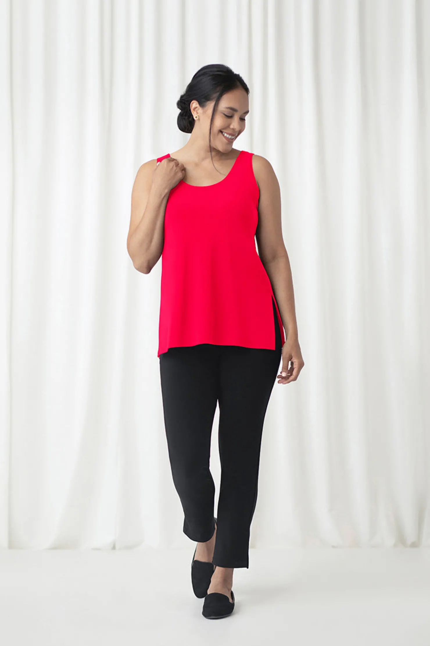Sympli Tops>Go To Tank Relax Watermelon