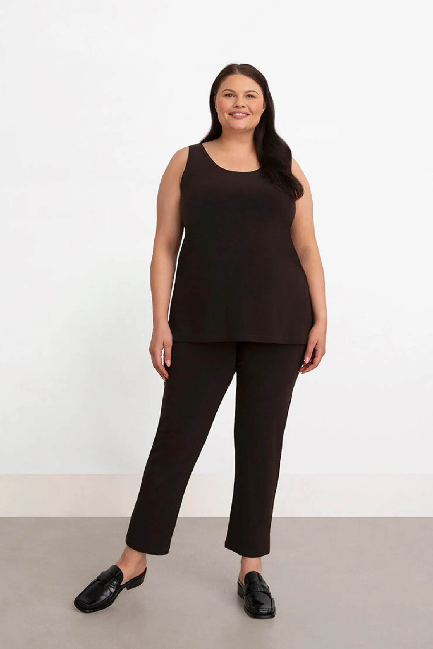 Sympli Tops>Go To Tank Relax Plus Coffee