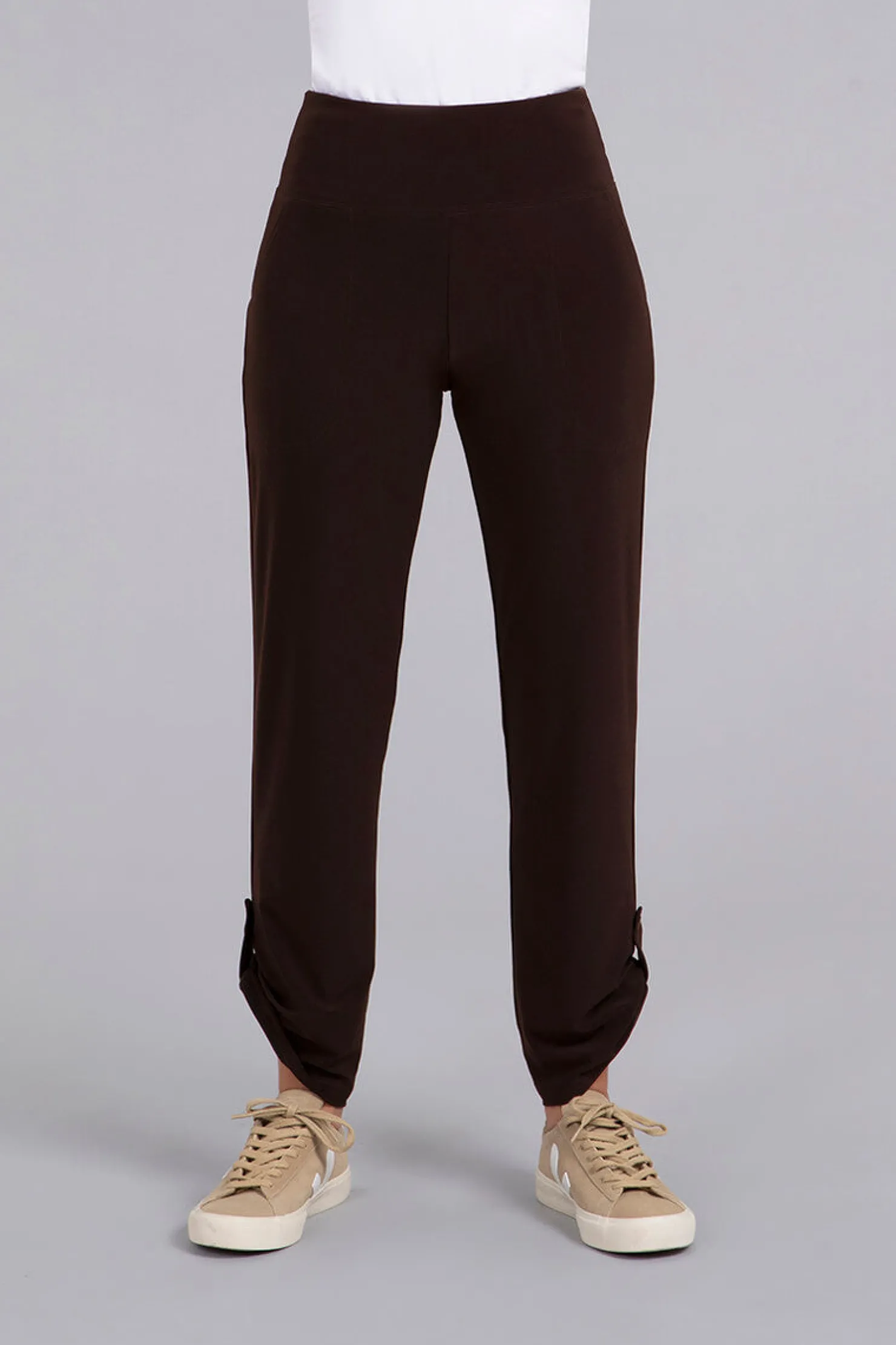 Sympli Bottoms>Quest Pant Coffee